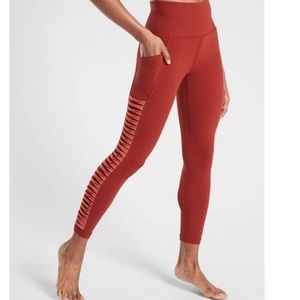Athleta Salutation High Rise Leggings Twist Detail - S